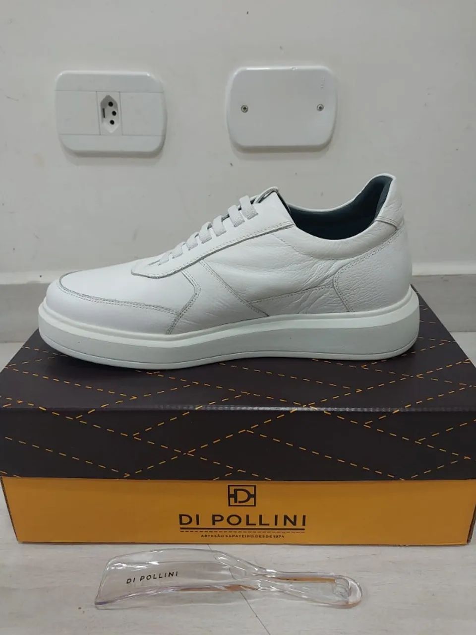 Tênis Branco Casual - Foto 3