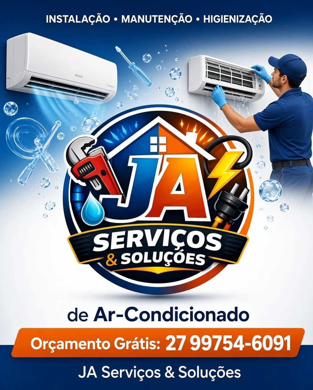 Instalação de ar condicionado 