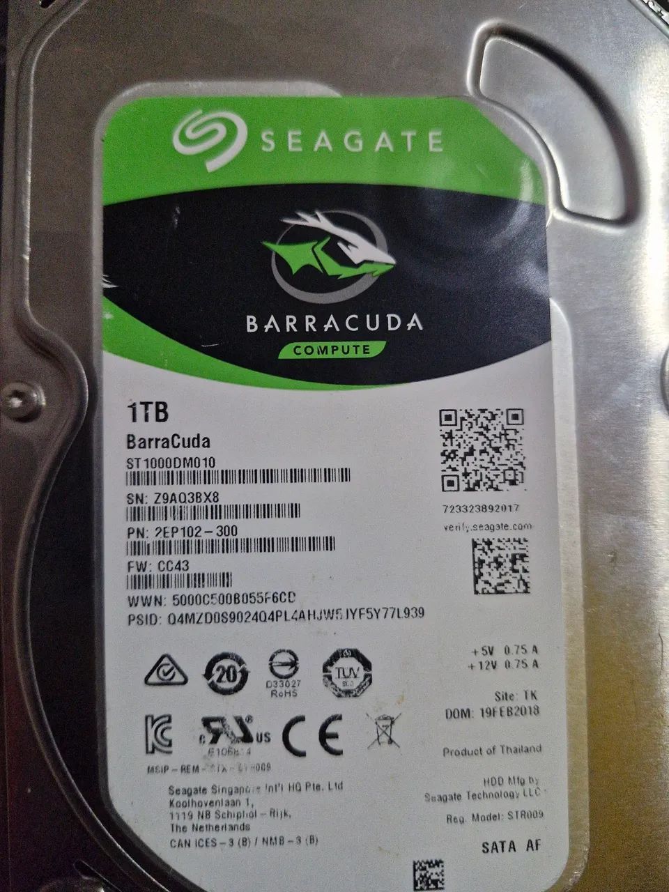 HD SEAGATE BARRACUDA 1TB 100% SAUDÁVEL - Foto 4