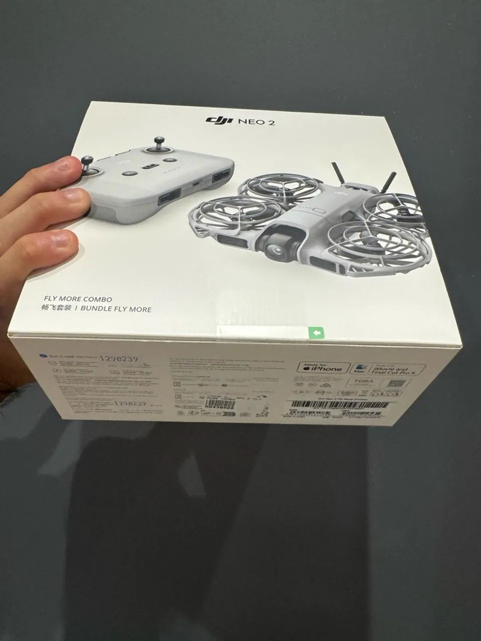Drone Dji neo 2 combo fly more - sem tela (lacrado) - Foto 4
