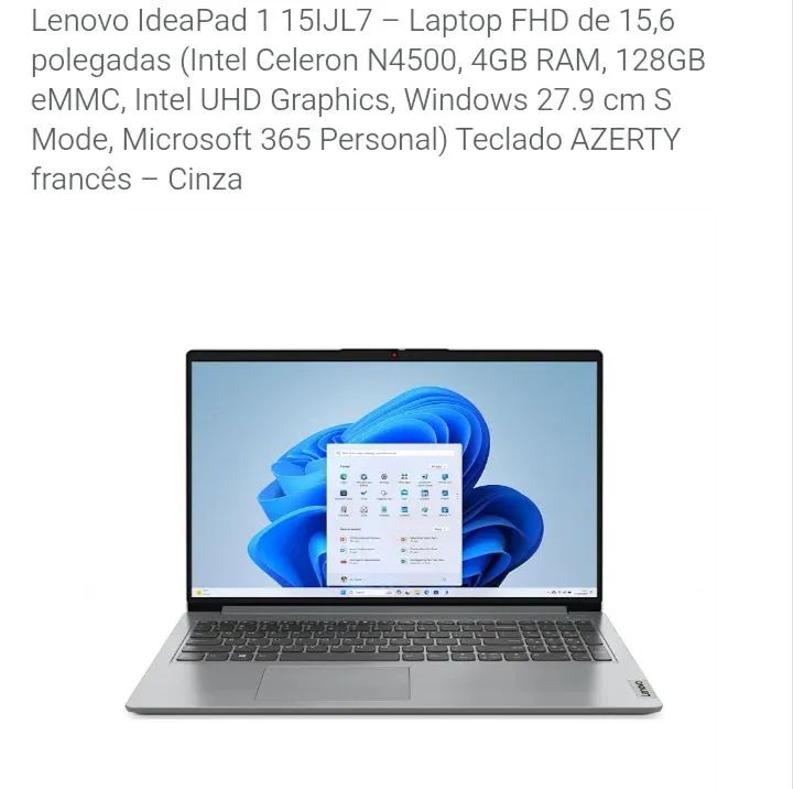 Notebook Lenovo