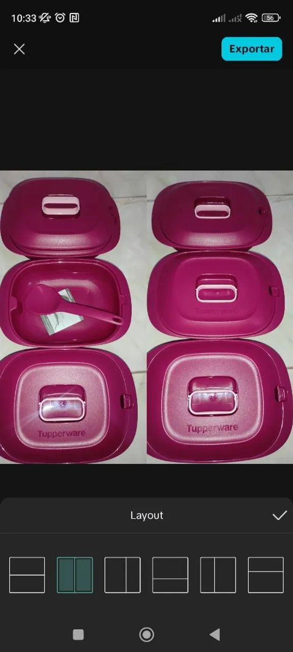 Vendo kit Tupperware Novo 