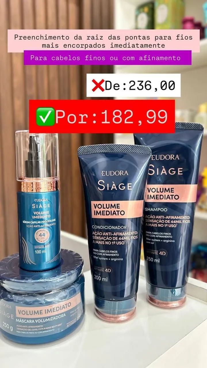 Siage Volume imediato em promoção  - Foto 2
