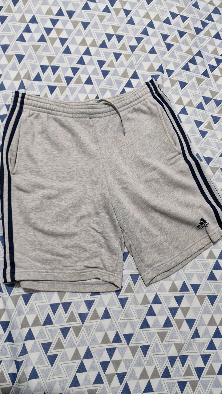 Bermuda adidas de malha original 40