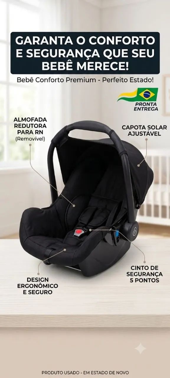 Vendo Bebê Conforto Galzerano