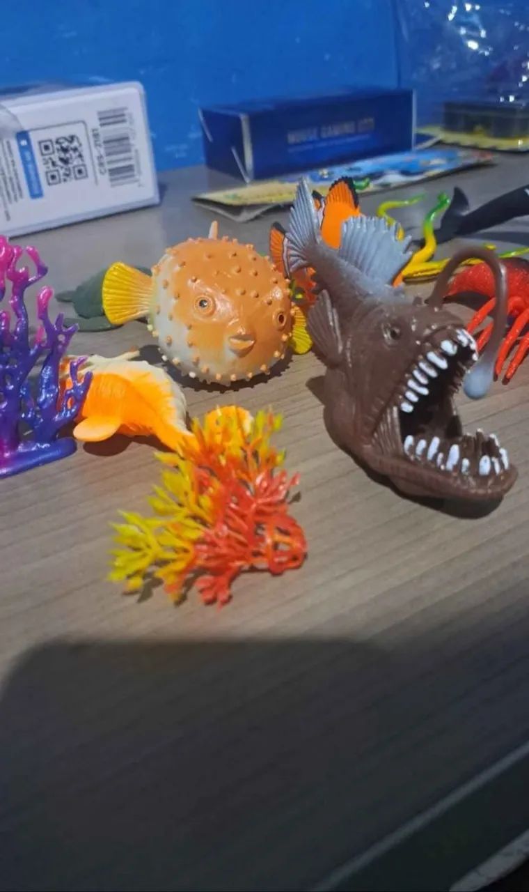 (Brinquedo/kit) Animais Marinhos!!! - Foto 2