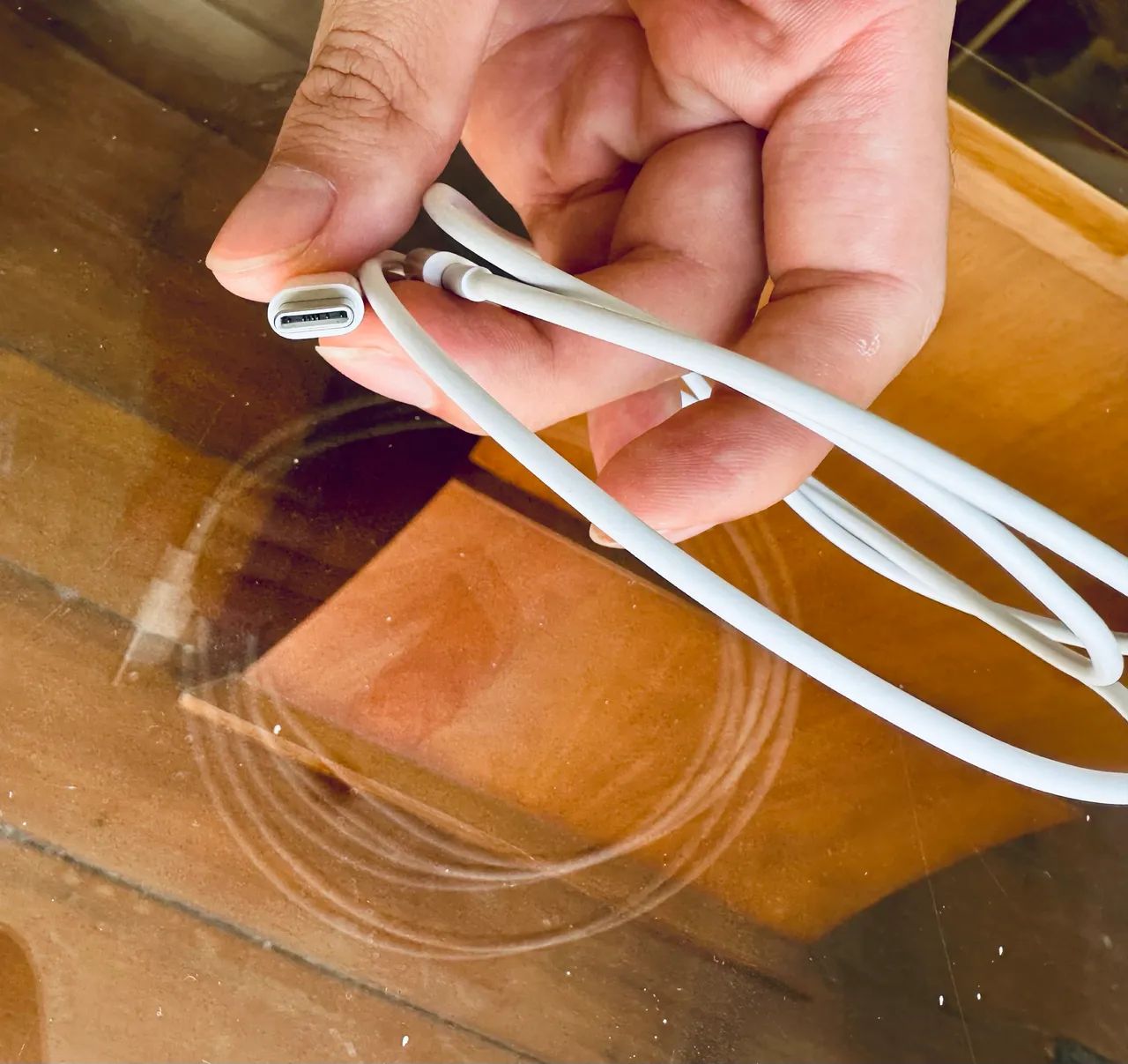 Cabo Apple USB-C para Lightning Original Apple Iphone  - Foto 2