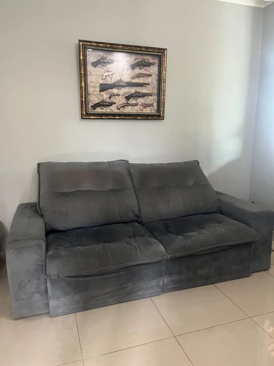 VENDO SOFÁ RETRÁTIL - Foto 2