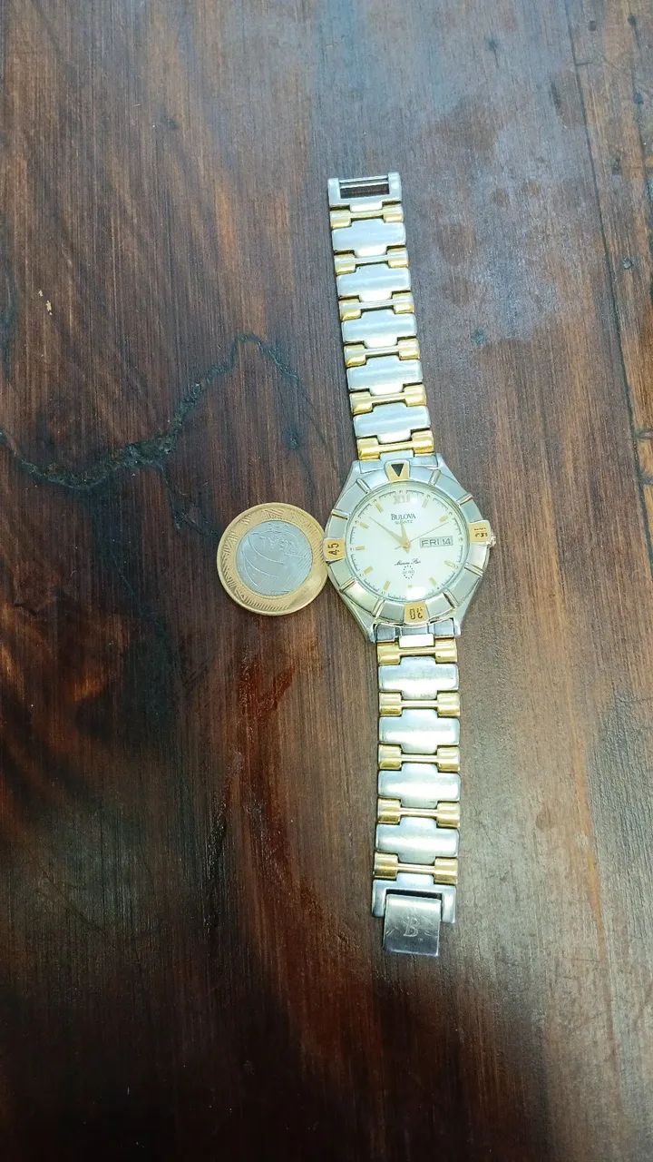 Relogio bulova lindo funcionando 100%  - Foto 3