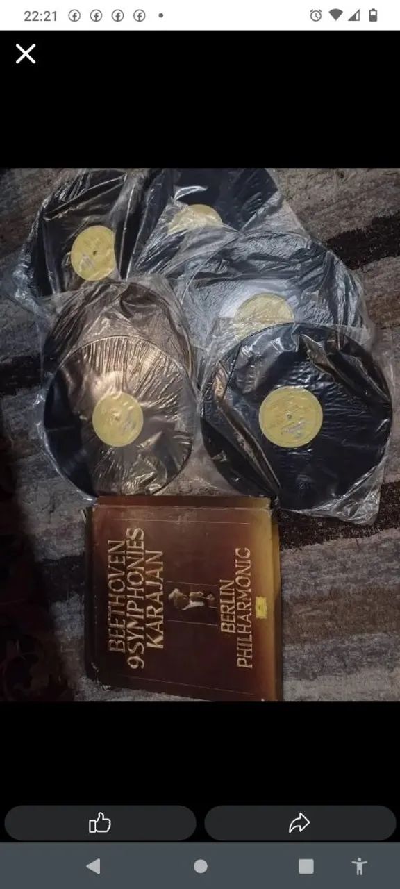 Disco vinil Beethoven 8 discos 
