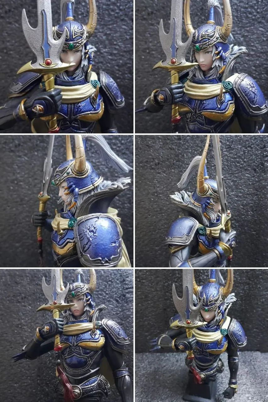 Final Fantasy Dissidia NT Ultimate Collector's Edition Bust Warrior Of Light static arts - Foto 3