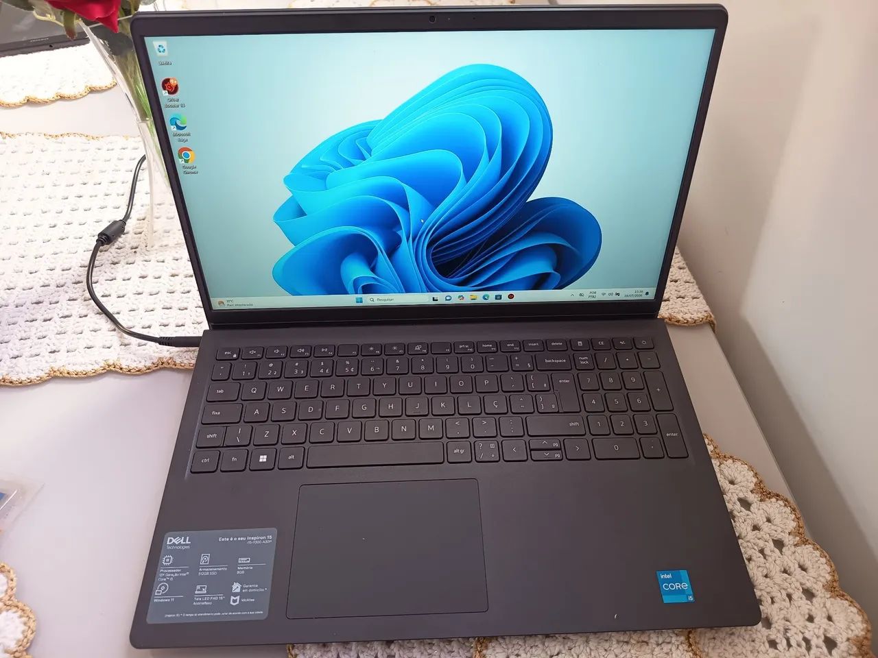 Notebook Dell Intel core I5 13 geração, 5meses de uso.  - Foto 2