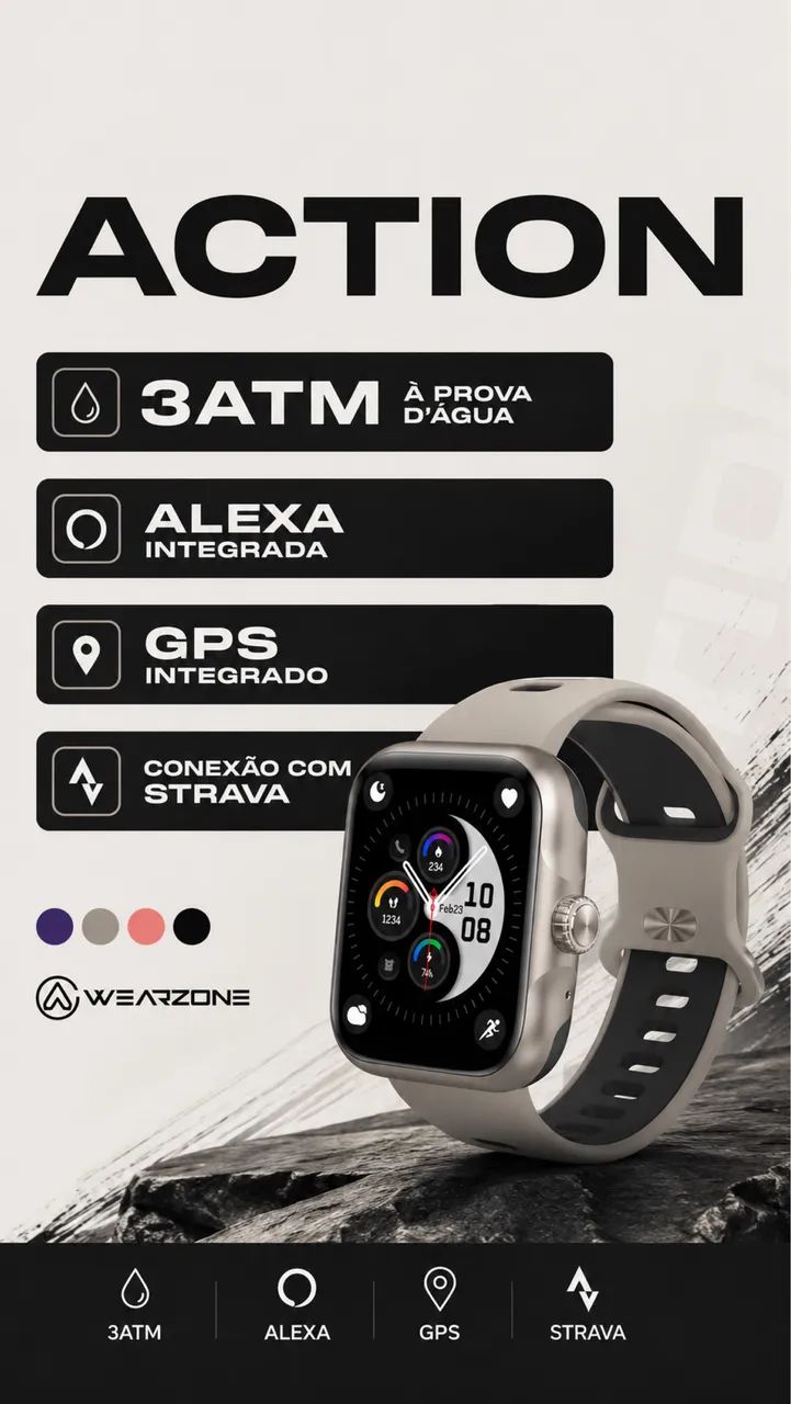 Smartwatch Action wearzone  - Foto 2