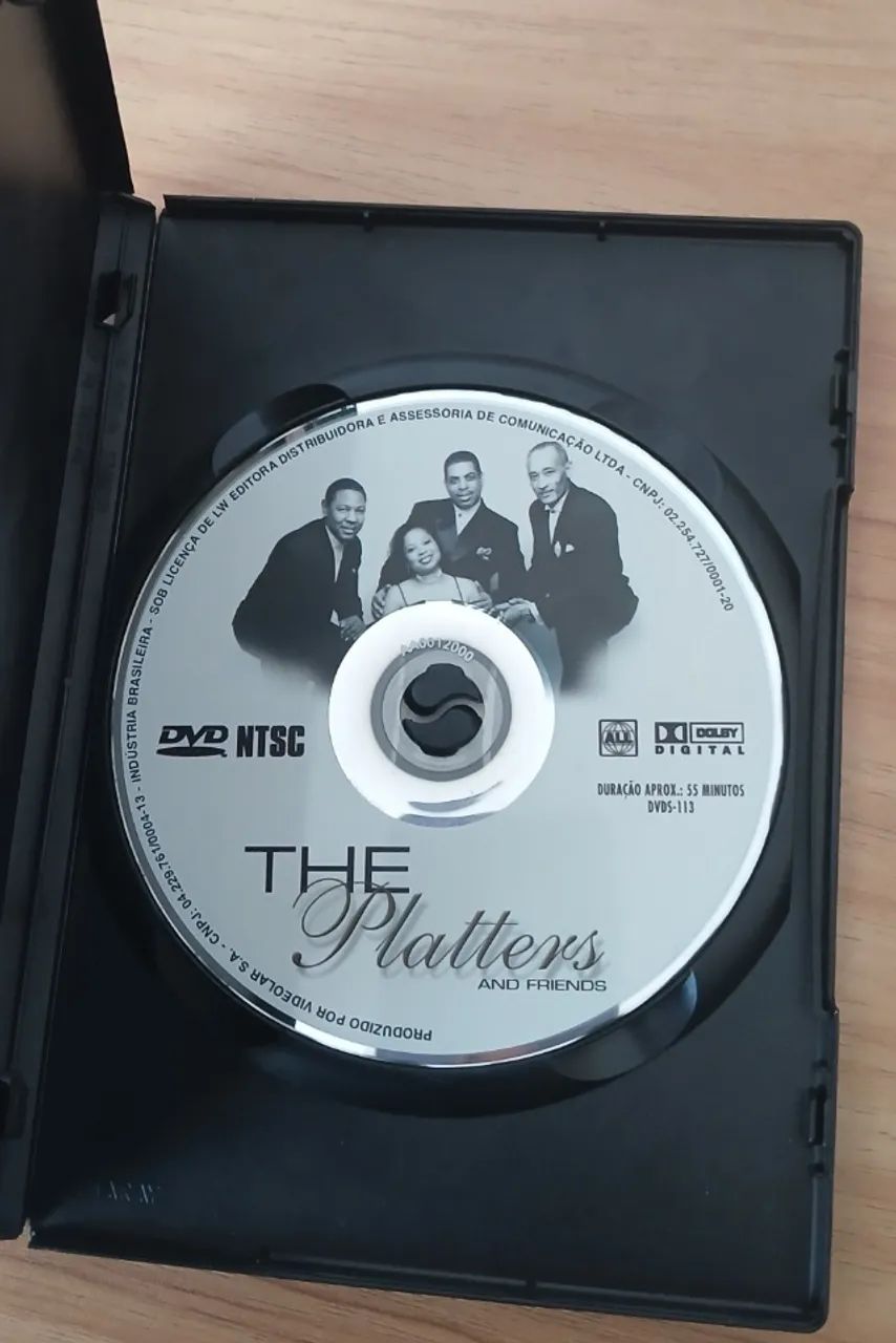 DVD The Platters And Friends - Show Musical | Clássicos
