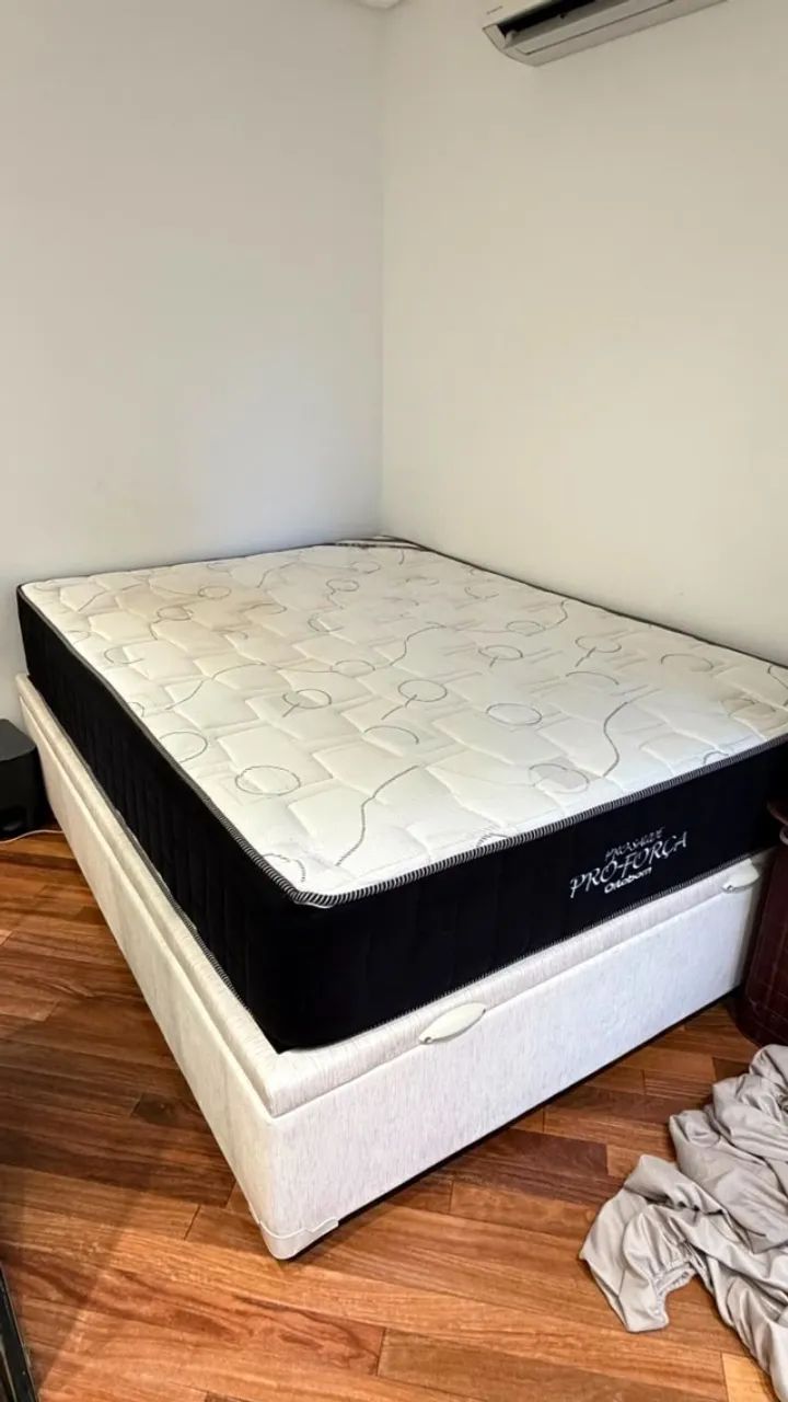 CAMA CASAL BOX + COLCHÃO - Foto 2