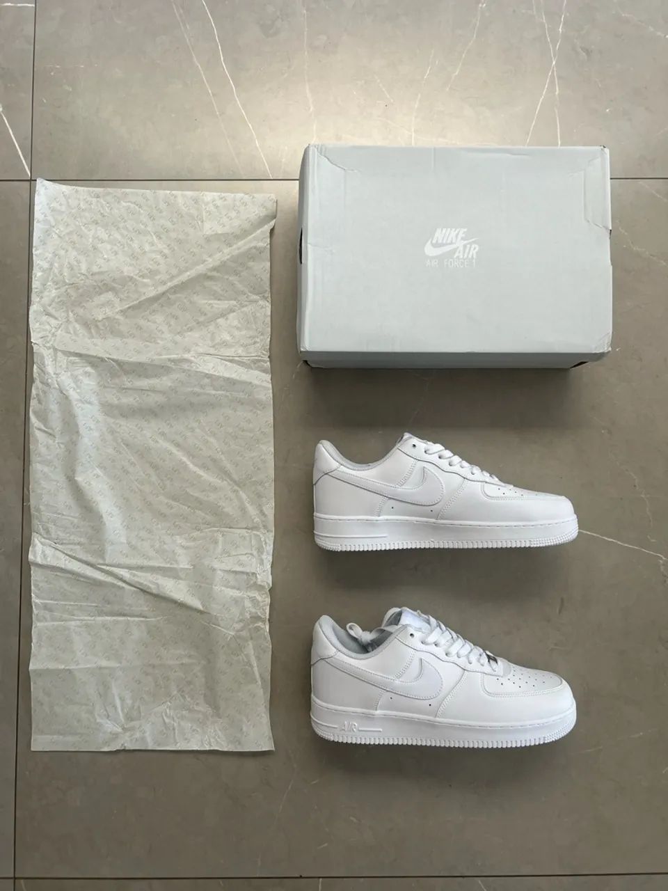 Nike air force 1 branco tamanho 41 - Foto 4