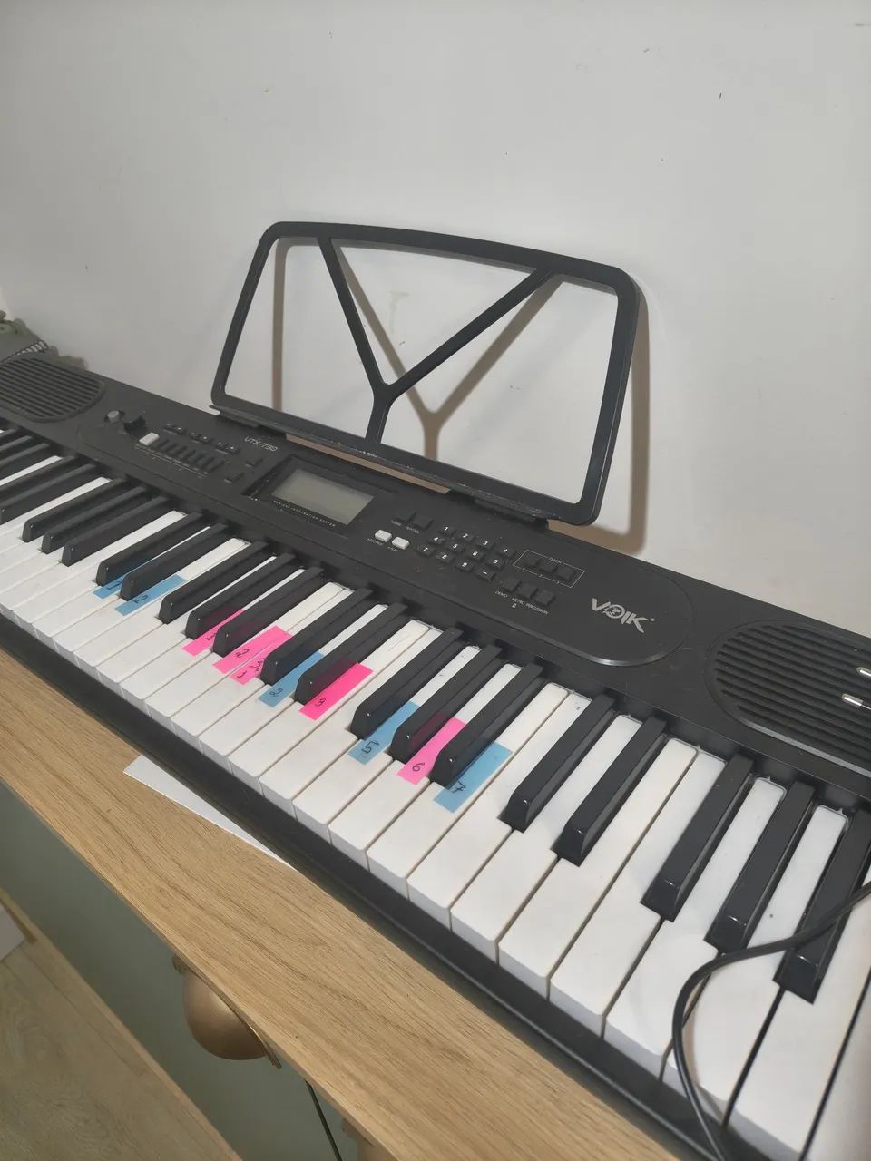 Teclado Musical Voik VTX-730 - 61 Teclas - Excelente Estado - Foto 3
