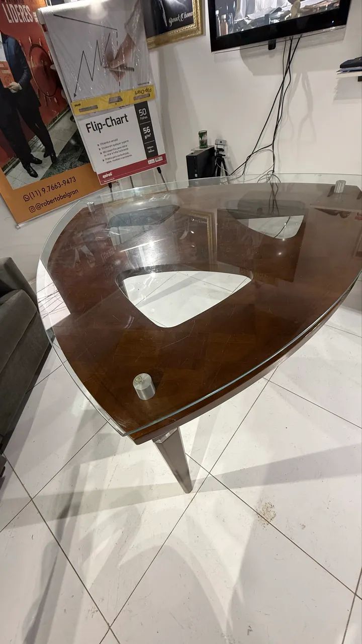 Mesa de vidro