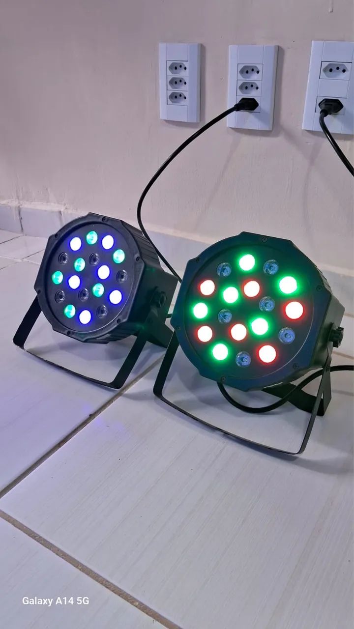 Canhão Par Led RGB 3w  - Foto 2