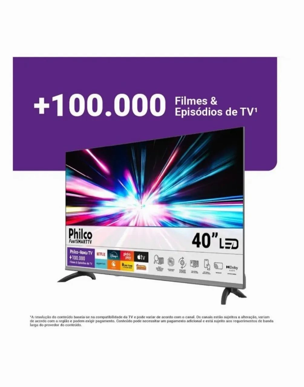 Smart Philco P40CRA LED - Foto 5