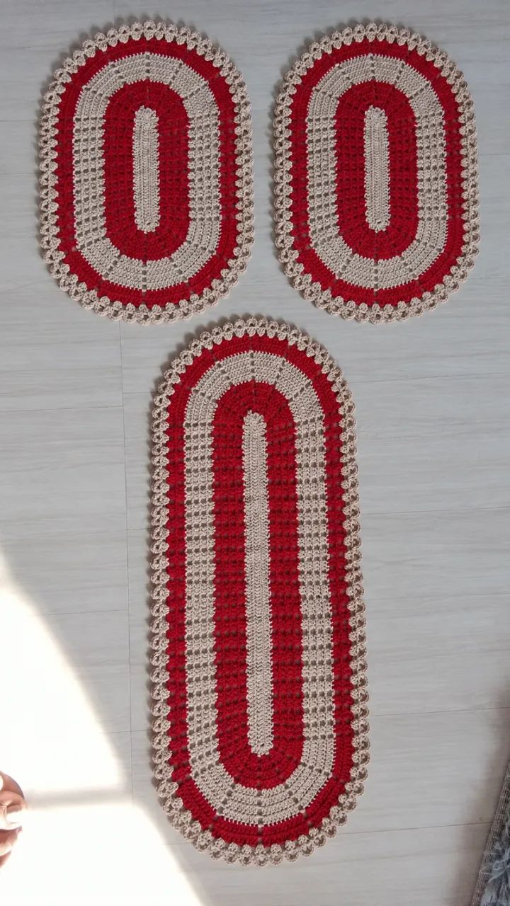 Tapete de crochê 