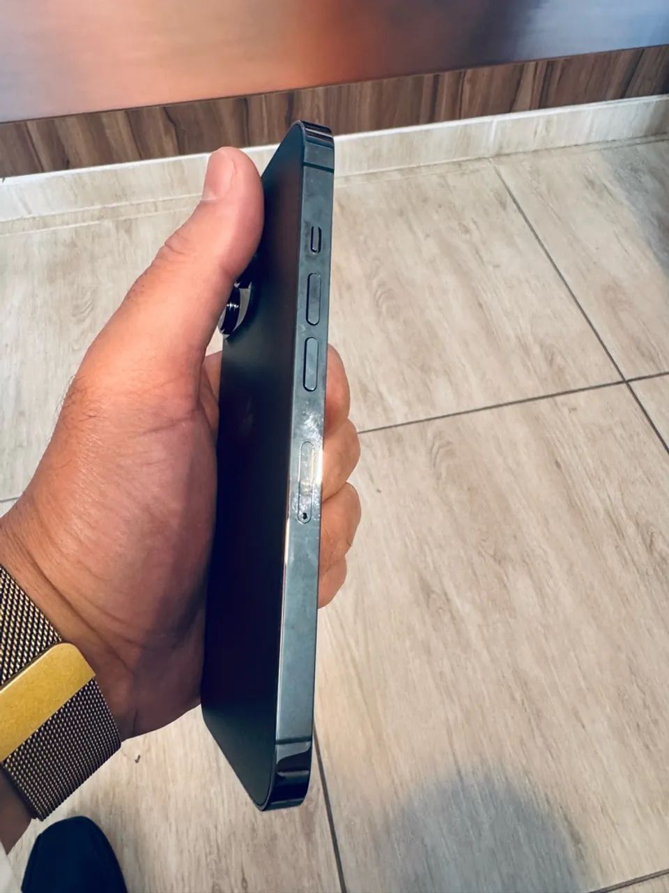 IPHONE 13 PRÓ 128 GB Grafite - Foto 4