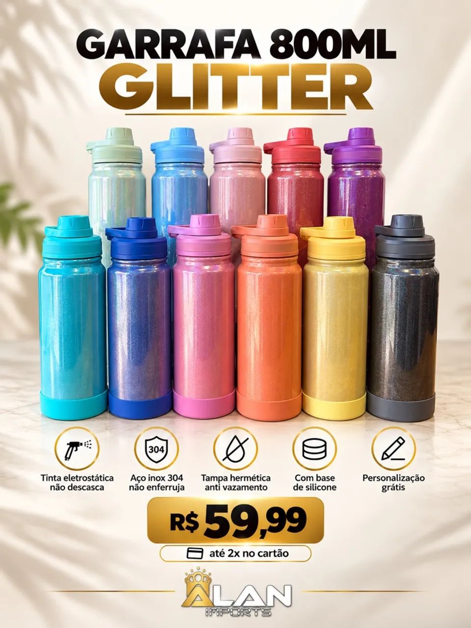 Garrafas Térmica Personalizada - Foto 4