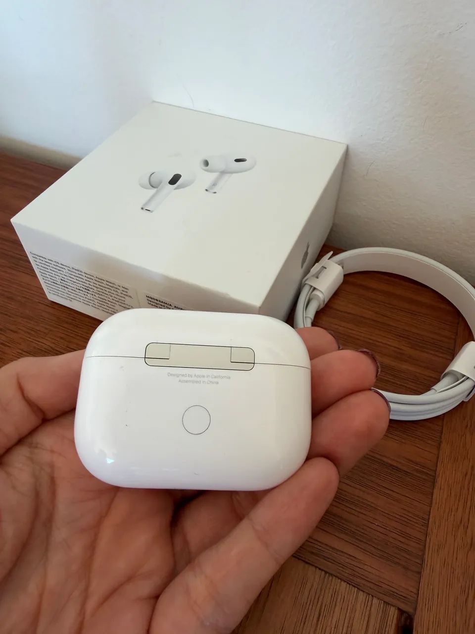 AirPods Pro 2ª Geração Original Apple + Caixa e Cabo | Excelente Estado - Foto 5