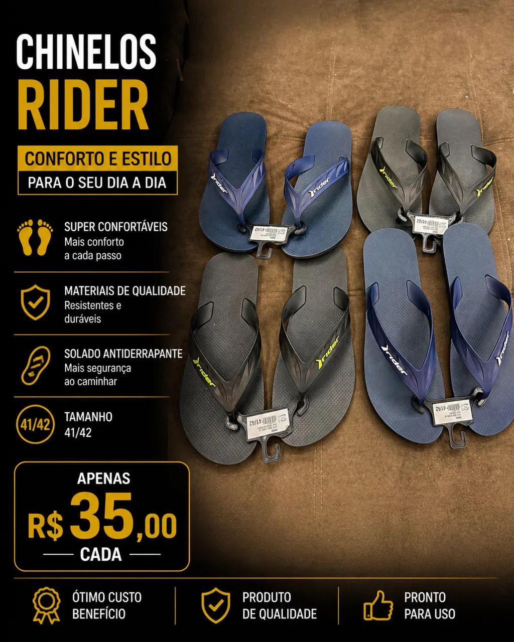 Chinelos Variados - Foto 4