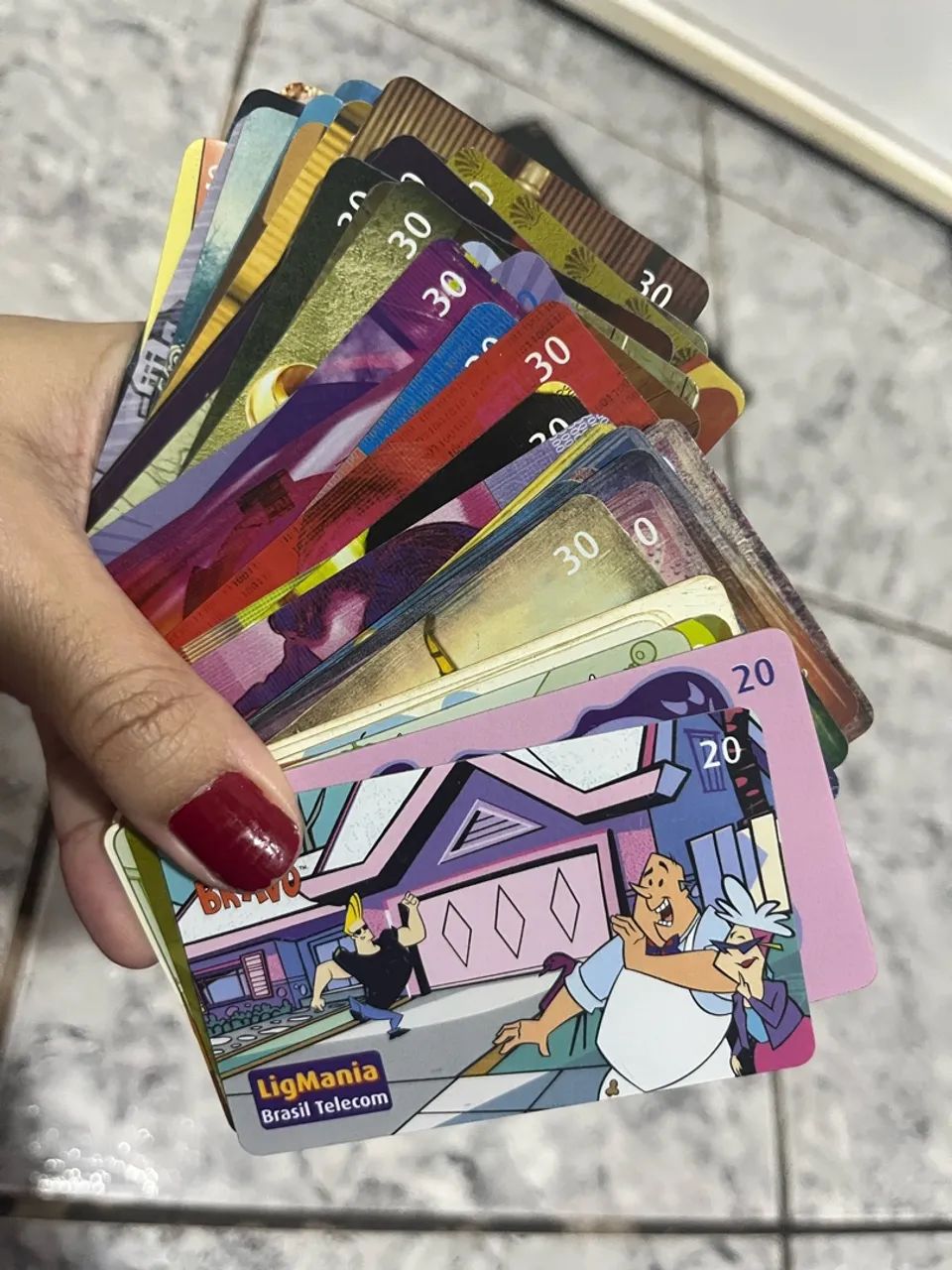 Cartões telefônicos 