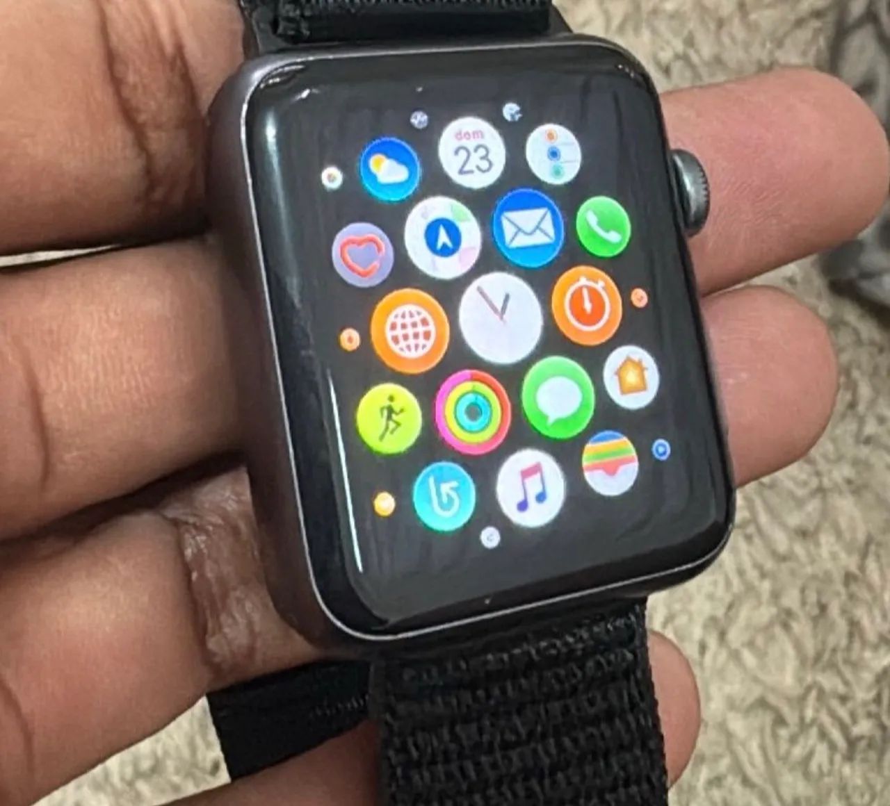 Apple Watch Series 1 duas pulseiras - Foto 3