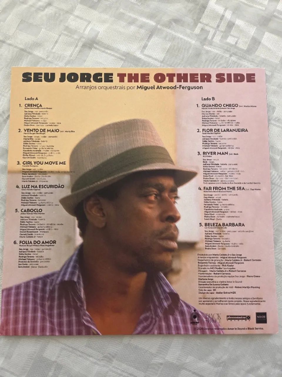 LP Seu Jorge The Other Side - Foto 3