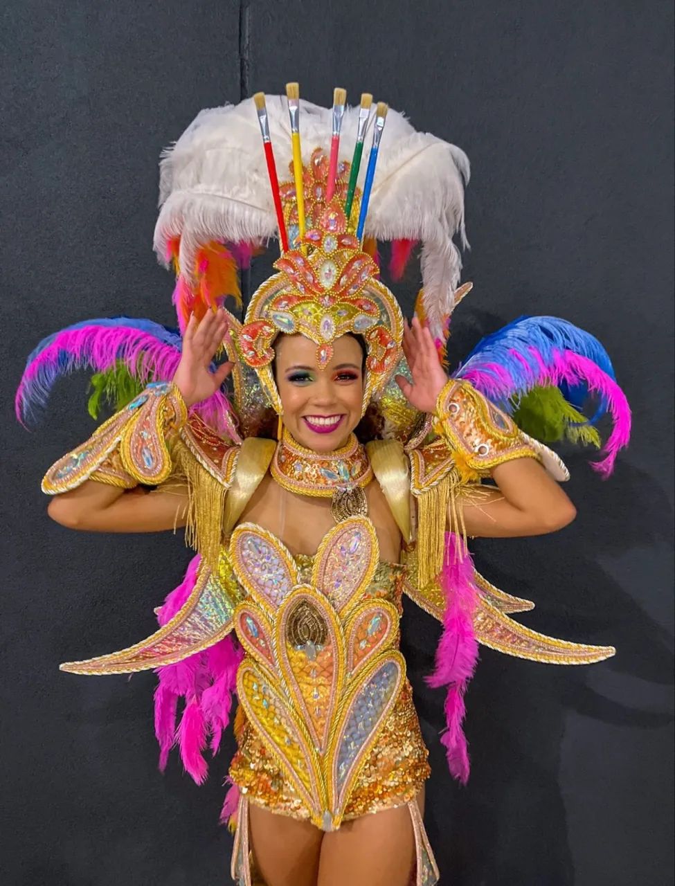 fantasia de carnaval completa