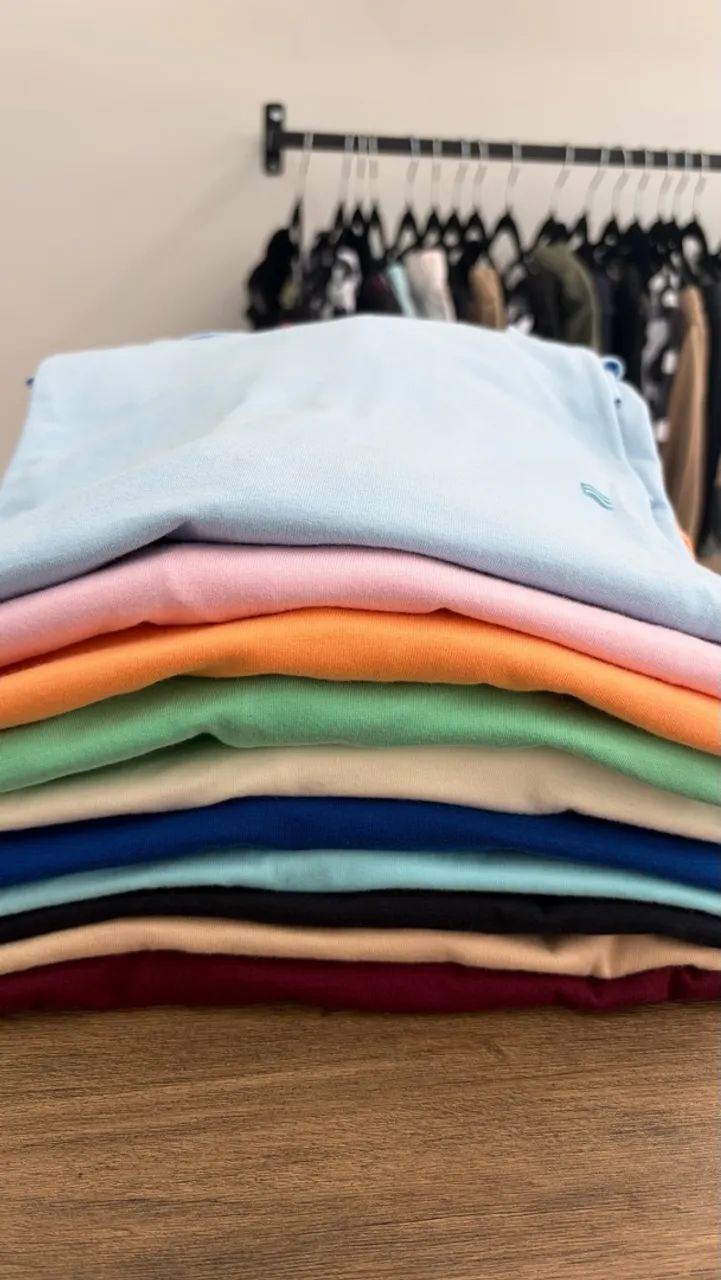 Kit 3 Camisetas básicas plussize  - Foto 5