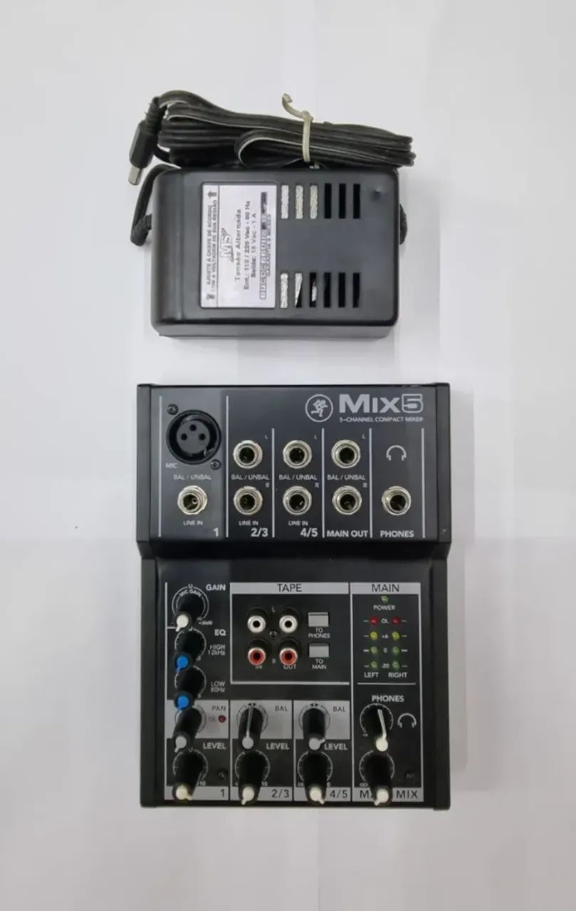 Mesa Mackie Mix5 Bivolt - Foto 4