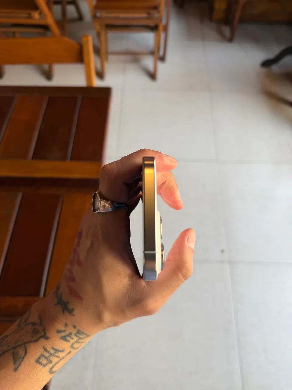 iPhone 16 Pro Max 256GB Titânio Branco - Foto 5