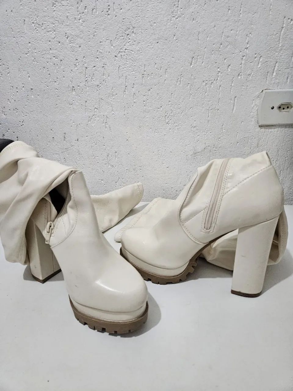 Bota off white - Foto 2