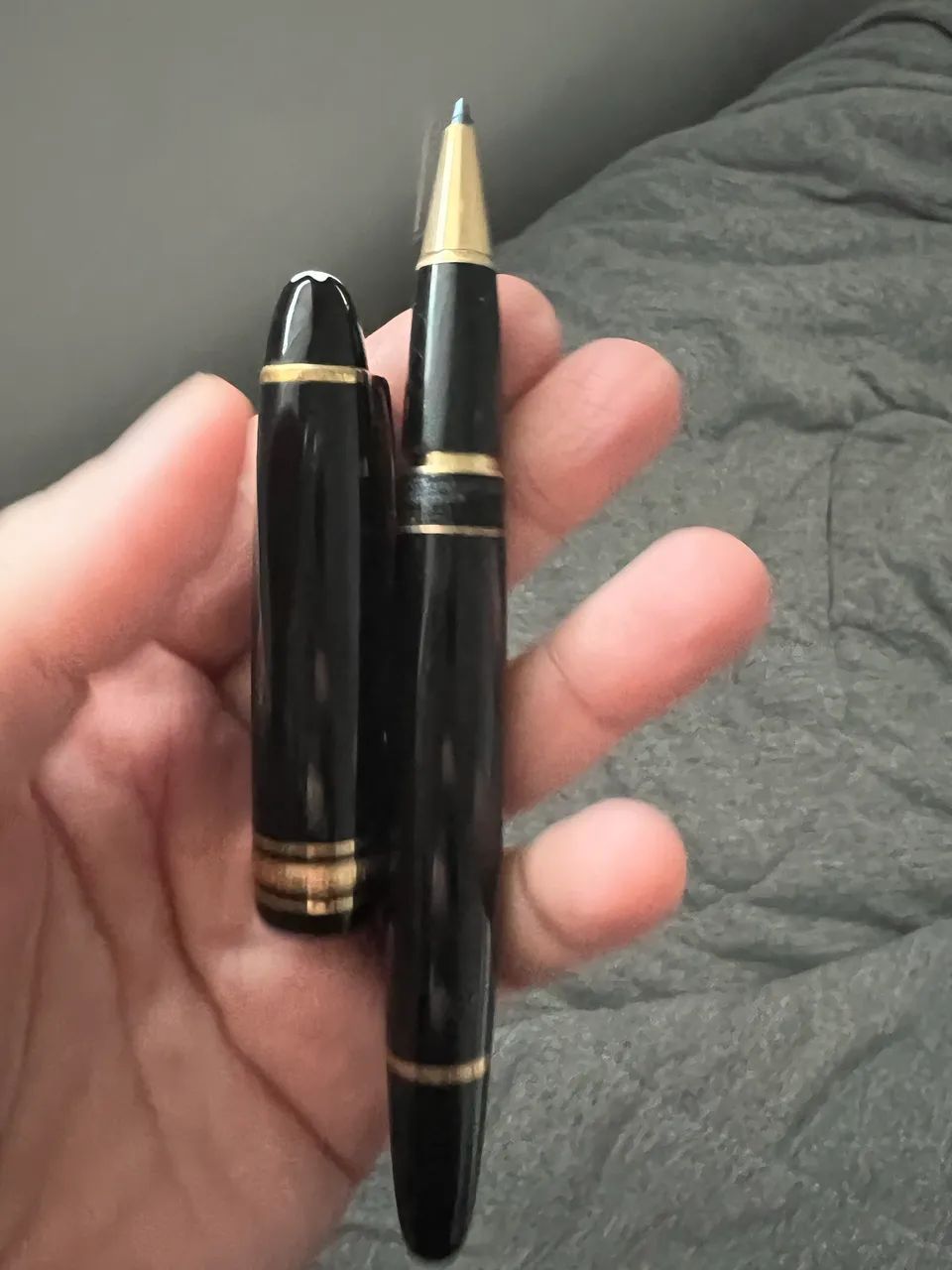Tampa de caneta Montblanc para reposição do corpo - avaria na estrela  - Foto 4
