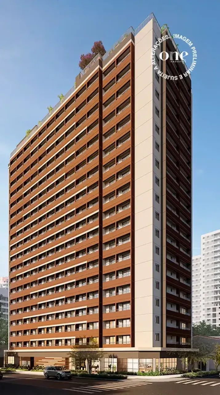 APARTAMENTO STUDIO 24M² 1 DORMITÓRIO E VARANDA - PRÓXIMO AO METRÔ EUCALIPTOS LINHA LILAS - - Foto 2