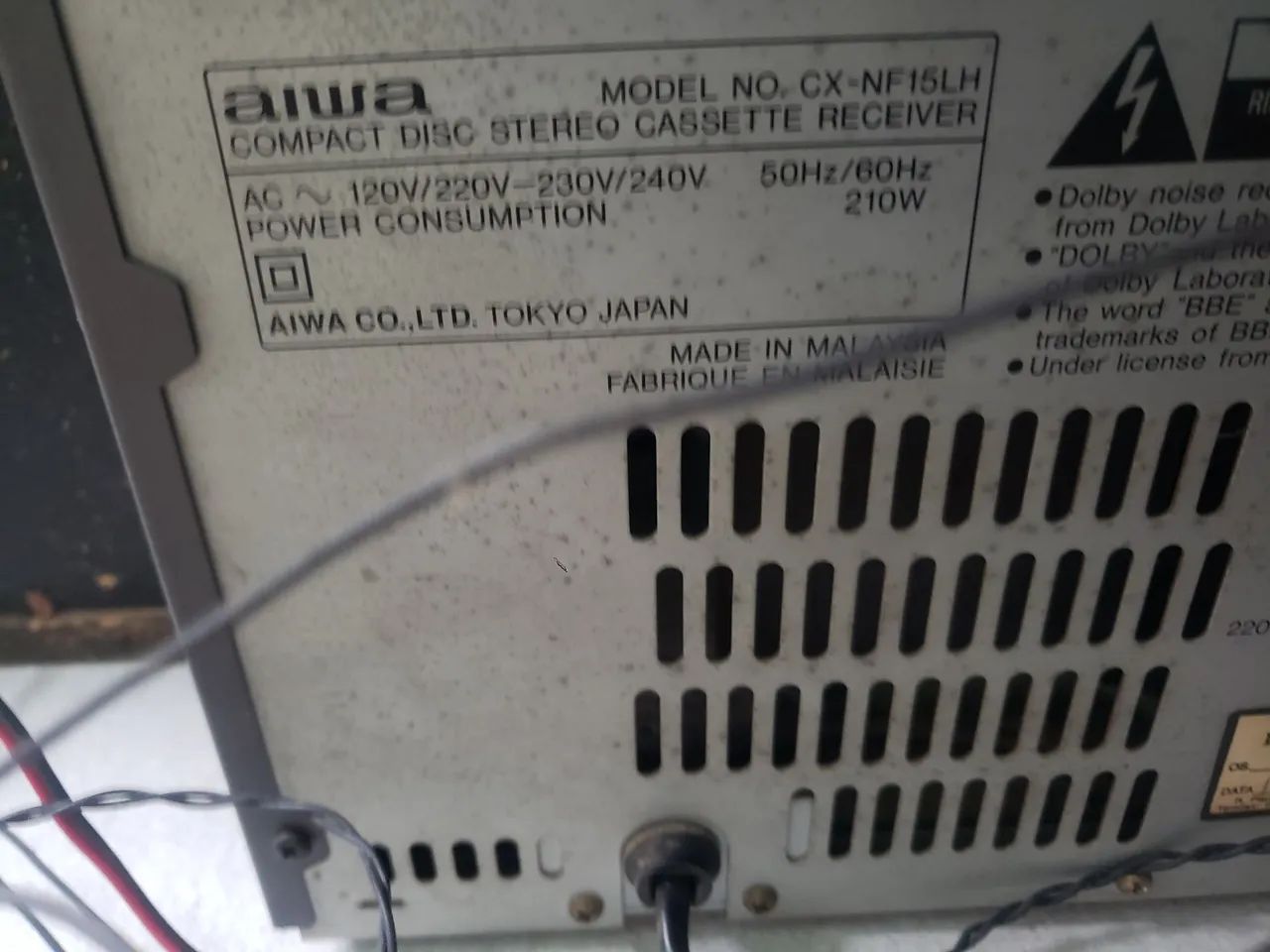 Microssystem aiwa - Foto 4