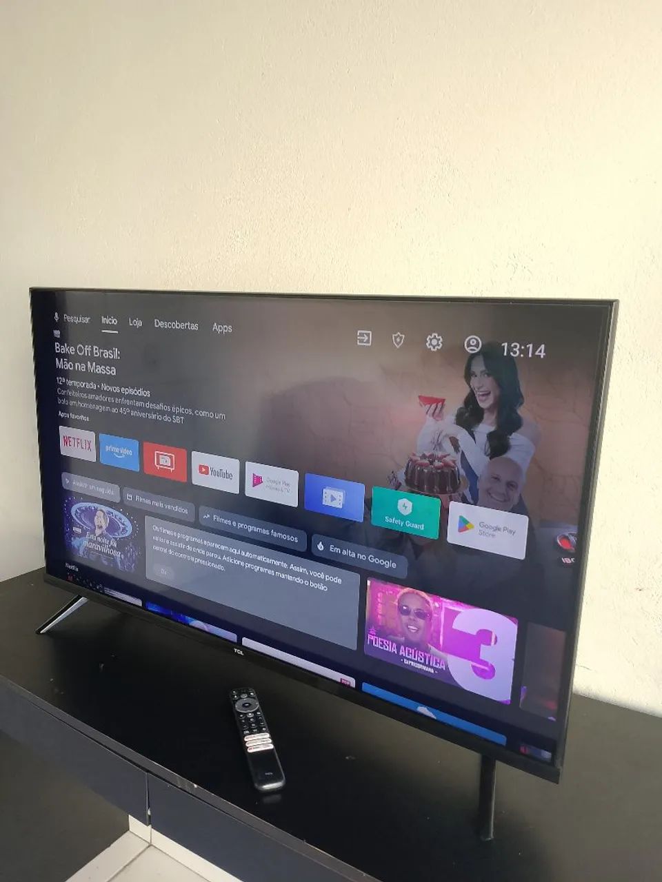 TV TCL SISTEMA ANDROID, 11 MESES DE USO, 40 POLEGADAS, CONTROLE ORIGINAL, COMANDO DE VOZ. - Foto 2