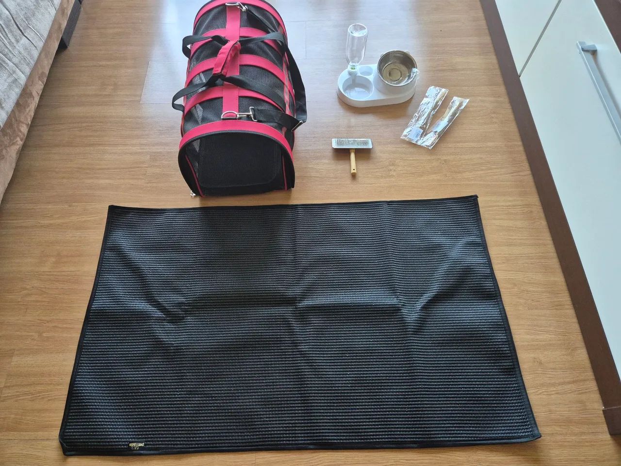 Bolsa de transporte,  tapete higiênico e mais Acessórios para gatos  - Foto 5