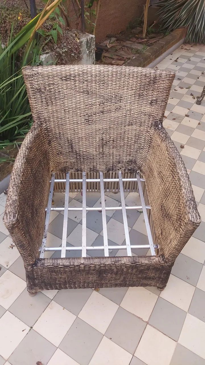 Conjunto de jardim sofá e poltrona - Foto 5