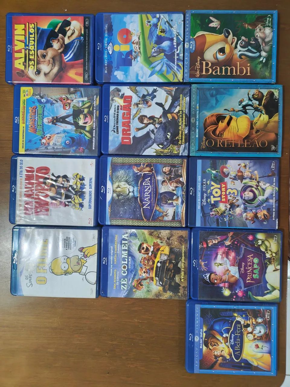 Blu Ray filmes heróis / desenhos - Foto 3
