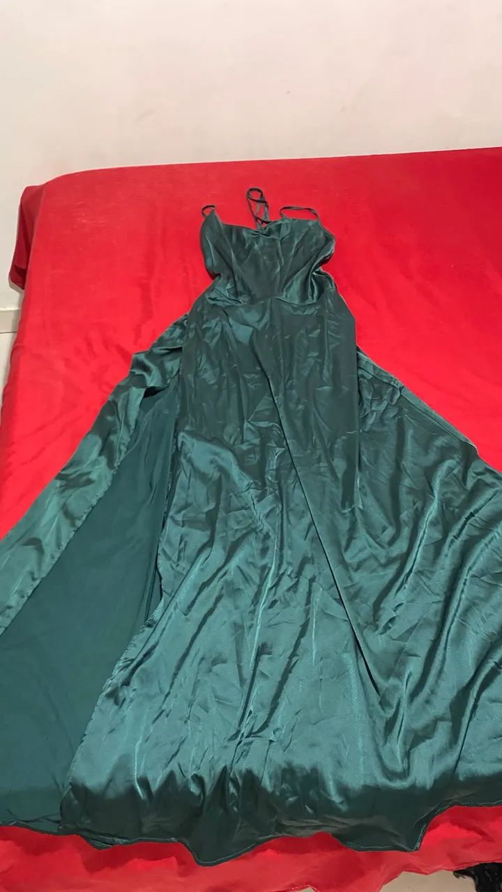 Vestido festa shein 