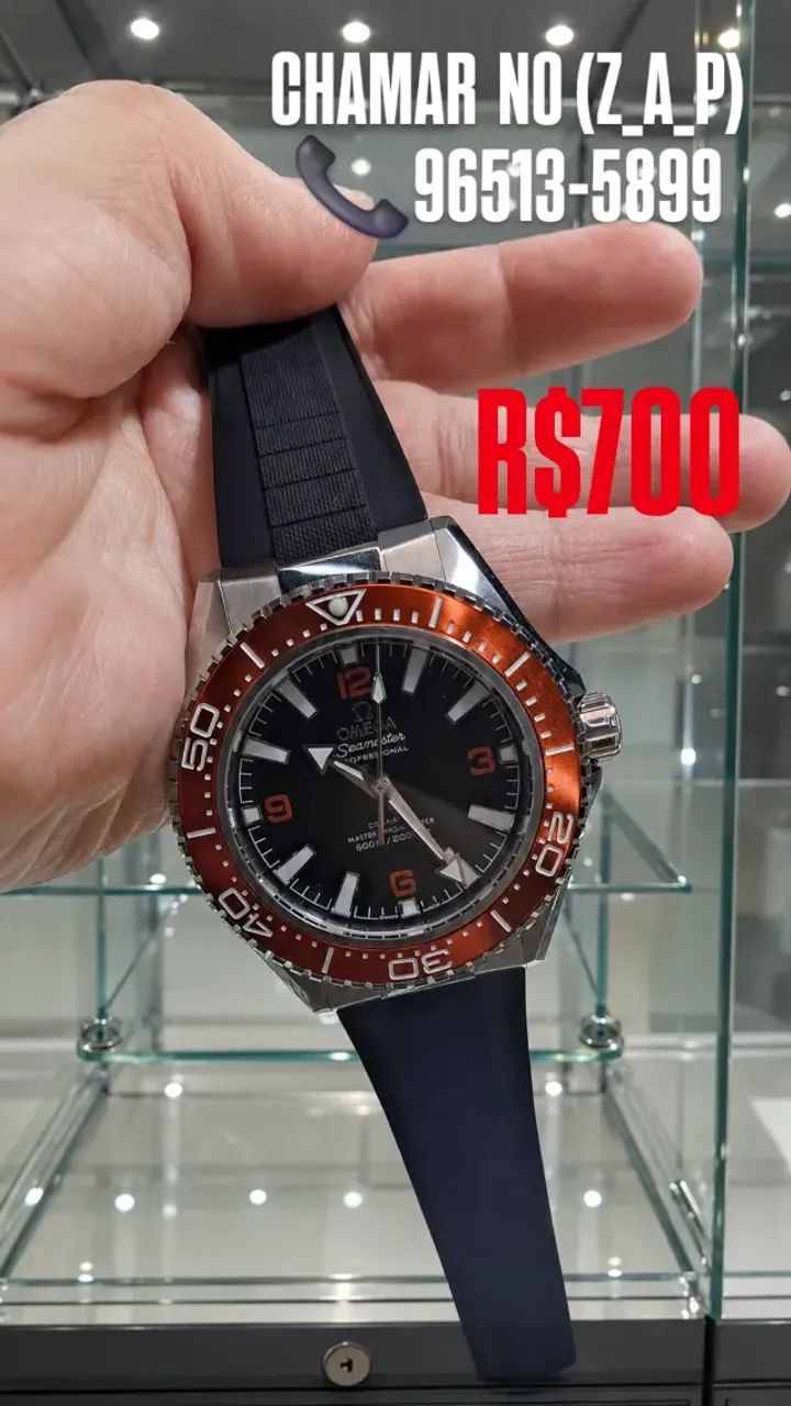 Relógio OMEGA AUTOMÁTICO PLANET OCEAN - ENTREGAMOS 