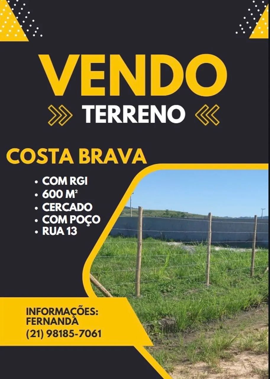 Vendo terreno - Costa Brava - Sampaio Corrêa 