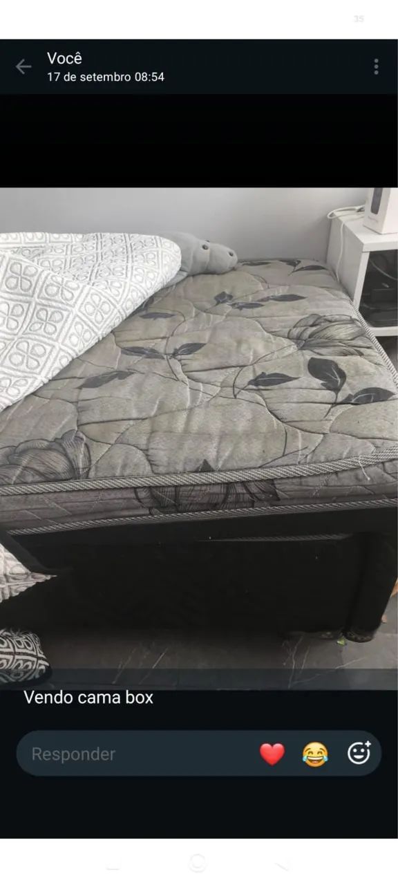 Cama box solteiro 