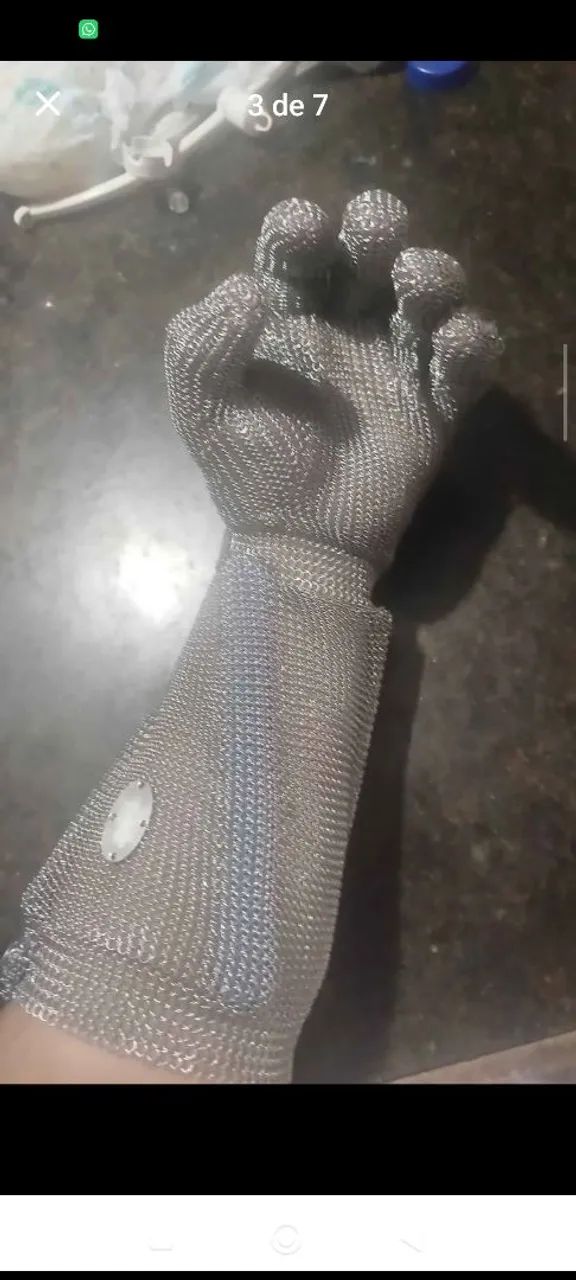 Luvas de dessoça cano longo tamanho M e G  - Foto 4