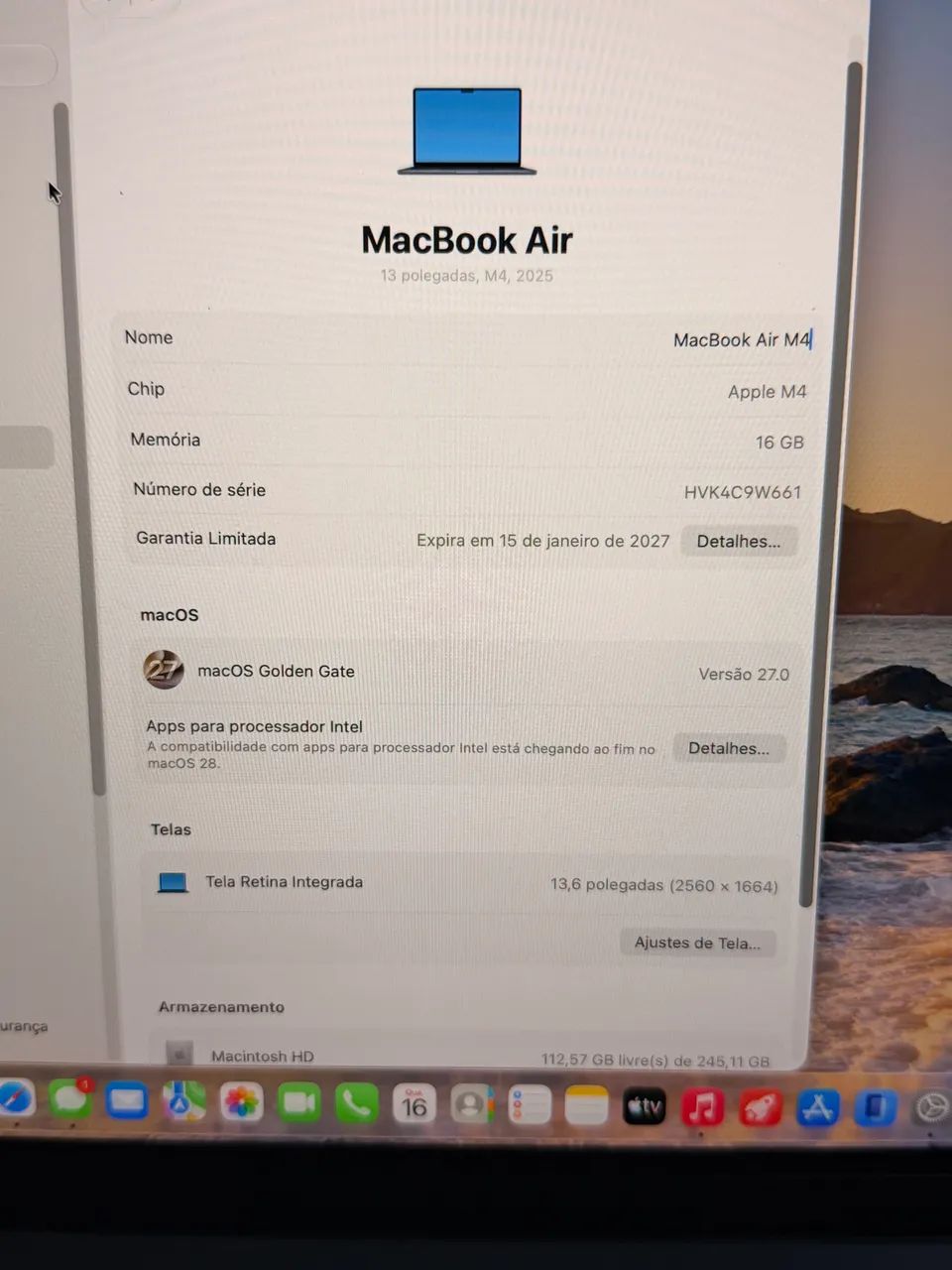 MacBook Air M4 16gb 256 Gb Midnight - Foto 3